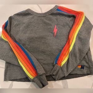 AVIATOR NATION CROPPED SWEATSHIRT